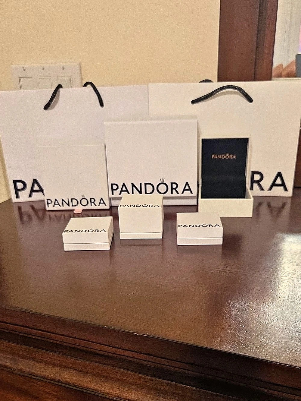 PANDORA Empty Gift Boxes and Bags Assortment & Bags Assortment